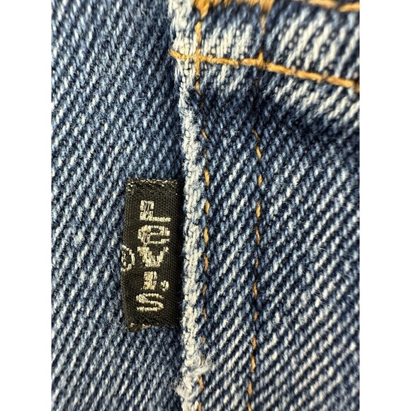 Vintage Levi's Saddleman Boot Cut Jeans Men's 20517 0217 36x27 Orange Tab 517 - Picture 4 of 16